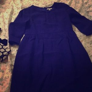 J crew dress blue great for office
